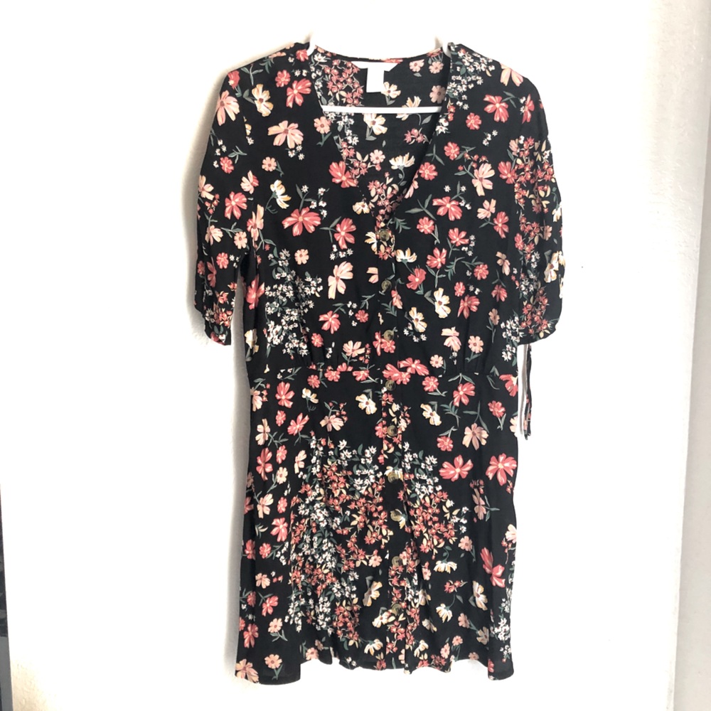 H&M Short Button Down Dress